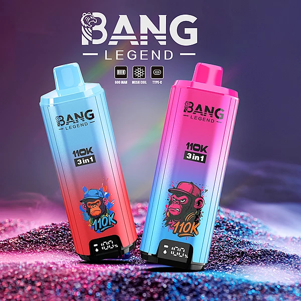 Bang Legend 110K Puffs 3 in 1 Tease selection Disposable Vape – EU Warehouse
