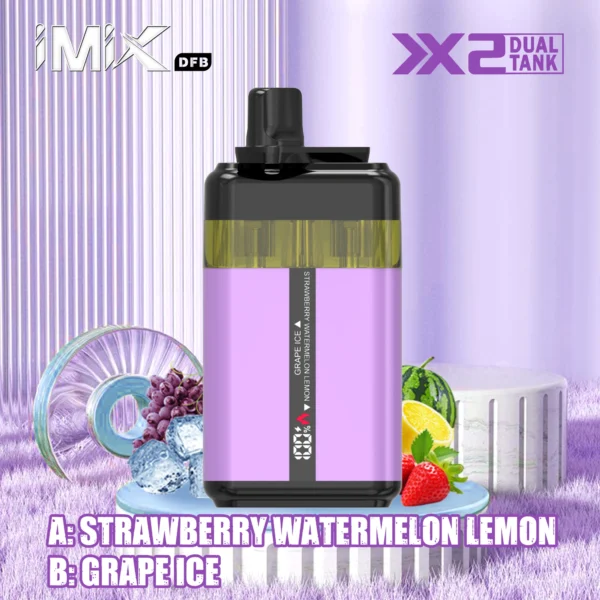 iXiM DUAL TANK 40k puffs Disposable Vape – EU Warehouse