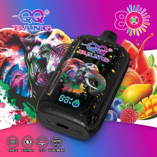 QQ Bang 80000 Puffs Disposable Vape - 10 Pcs/Box (CN Warehouse)