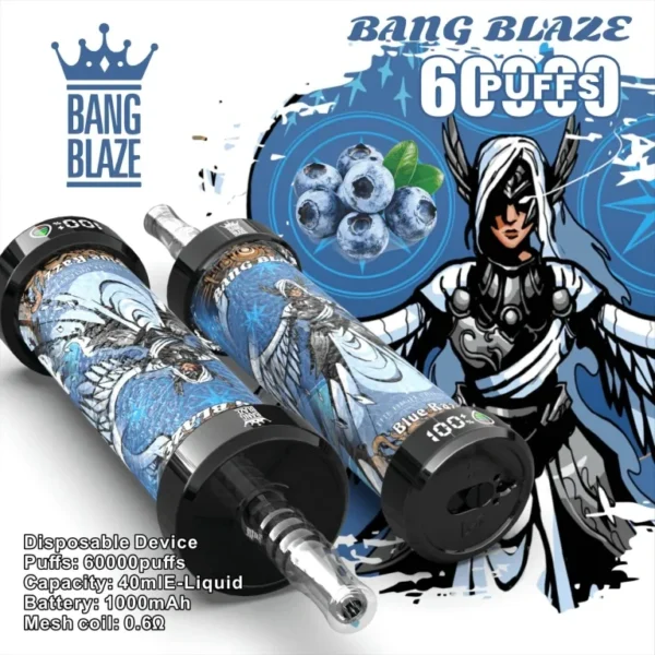 Bang Blaze 60K Puffs Disposable Vape - 10 Pcs/Box (CN Warehouse)